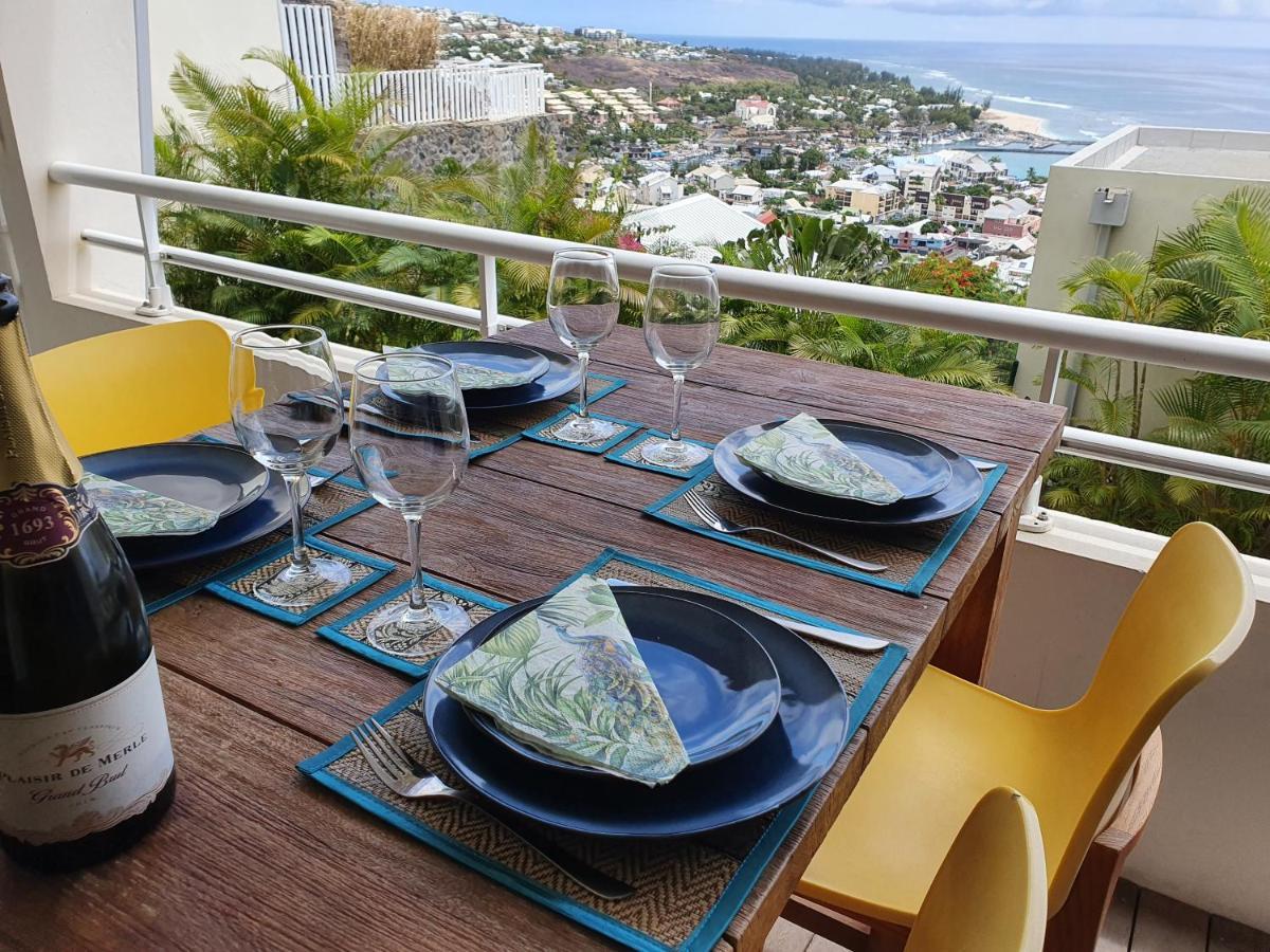 Blue Summer T3 - Vue Sur Mer - Saint Gilles Les Bains Экстерьер фото